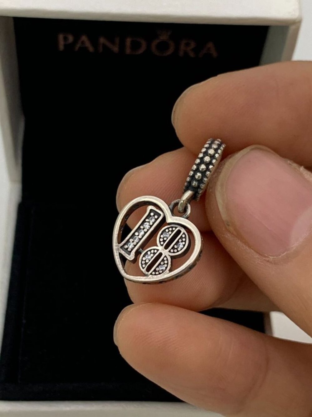 ✨🔥Pandora 18th Celebration Dangle Charm